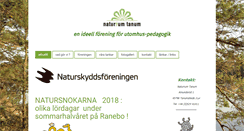 Desktop Screenshot of naturrum-tanum.se