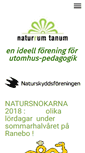 Mobile Screenshot of naturrum-tanum.se